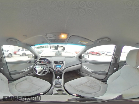 2012 Hyundai Accent SE with VIN KMHCU5AE7CU017198, listed as a Copart auction lot 49642815 with 194,136 mi miles and Salvage Title. Bid and sale history available at carsss.com. Image 13.