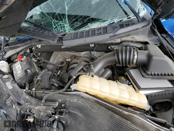 2018 Ford F-150 XL with VIN 1FTEW1E54JFE73767, listed as a Copart auction lot 55252775 with 65,755 mi miles and Salvage title. Bid and sale history available at DreamBid. Image 12.