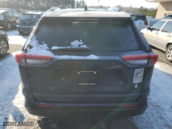 2024 Toyota RAV4 Prime SE with VIN JTMAB3FV6RD183767, listed as a Copart auction lot 41725275 with NaN miles and Salvage Title. Bid and sale history available at carsss.com. Image 6.