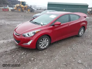 2016 Hyundai Elantra SE with VIN KMHDH4AE9GU586997, listed as a IAAI auction lot 41951871 with 122,473 mi miles. Bid and sale history available at carsss.com. Image 18.