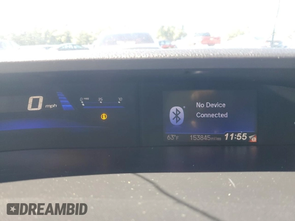 2013 Honda Civic Cpe LX with VIN 2HGFG3B53DH517358, listed as a Copart auction lot 84302714 with 153,845 mi miles and Salvage Title. Bid and sale history available at carsss.com. Image 9.