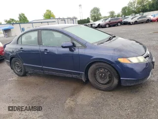 2008 Honda Civic LX with VIN 1HGFA16588L114789, listed as a Copart auction lot 55863815 with 197,062 mi miles and Clean Title. Bid and sale history available at DreamBid. Image 4.
