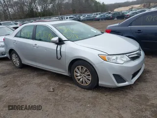 2012 Toyota Camry L with VIN 4T4BF1FK8CR258061, listed as a IAAI auction lot 41848345 with Not Provided miles. Bid and sale history available at carsss.com. Image 1.