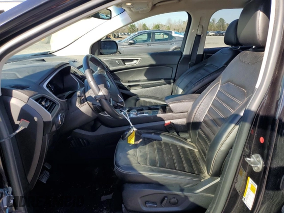 2020 Ford Edge SEL with VIN 2FMPK4J99LBA74089, listed as a Copart auction lot 47348105 with 81,855 mi miles and Salvage Title. Bid and sale history available at carsss.com. Image 7.