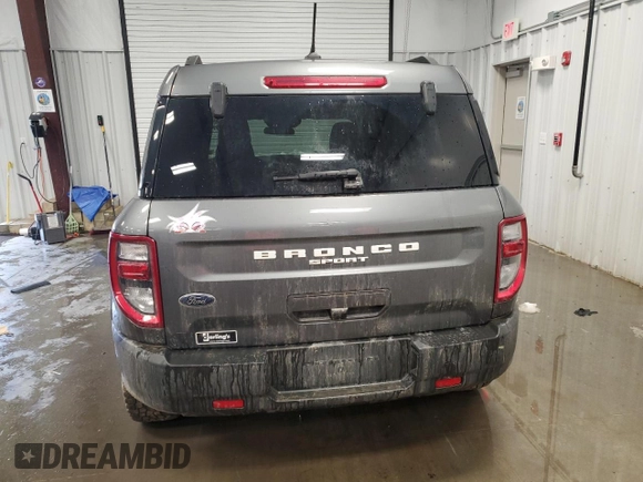 2022 Ford Bronco Sport Big Bend z VIN 3FMCR9B68NRD27936, wystawiony jako Copart lot #51014775 z przebiegiem 82 685 mil mil oraz Szkoda całkowita • Salvage title. Historia ofert i sprzedaży dostępna na DreamBid. Obrazek 6.