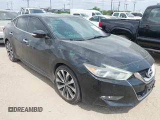 2016 Nissan Maxima SV z VIN 1N4AA6AP4GC419449, wystawiony jako IAAI lot #42158022 z przebiegiem 65 425 mil mil oraz . Historia ofert i sprzedaży dostępna na DreamBid. Obrazek 1.