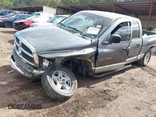 2005 Dodge 1500 SLT with VIN 1D7HA18N95S210796, listed as a IAAI auction lot 40763914 with 216,415 mi miles. Bid and sale history available at carsss.com. Image 6.