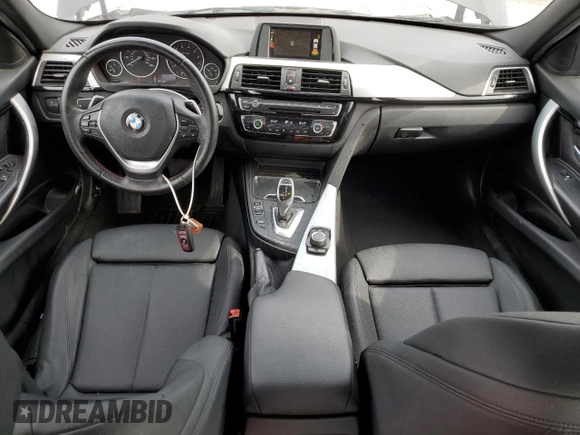 2017 BMW 3 Series 330i with VIN WBA8B9C3XHK886204, listed as a Copart auction lot 48972665 with 76,290 mi miles and Salvage Title. Bid and sale history available at carsss.com. Image 8.
