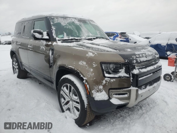 2022 Land Rover Defender z VIN SALEX7RU4N2095571, wystawiony jako Copart lot #85492574 z przebiegiem 12 896 mil mil oraz Szkoda całkowita • Salvage title. Historia ofert i sprzedaży dostępna na DreamBid. Obrazek 4.