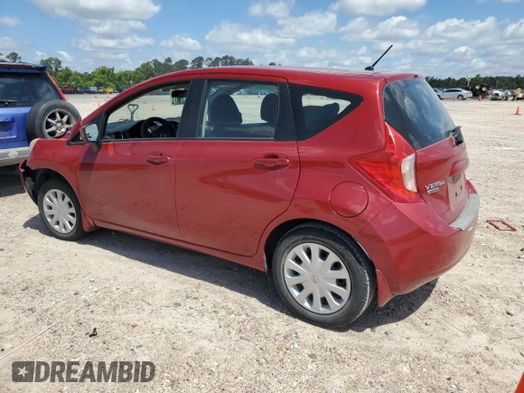 2015 Nissan Note S with VIN 3N1CE2CP9FL351166, listed as a Copart auction lot 56745735 with 112,639 mi miles and Salvage title. Bid and sale history available at DreamBid. Image 2.