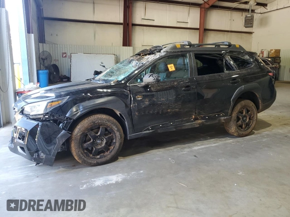 2022 Subaru Outback Wilderness с VIN 4S4BTGUD5N3280800, выставлен на аукционе Copart как лот 52160965 с пробегом Не указан миль и Списание • Salvage title. История ставок и продаж доступна на DreamBid. Изображение 1.