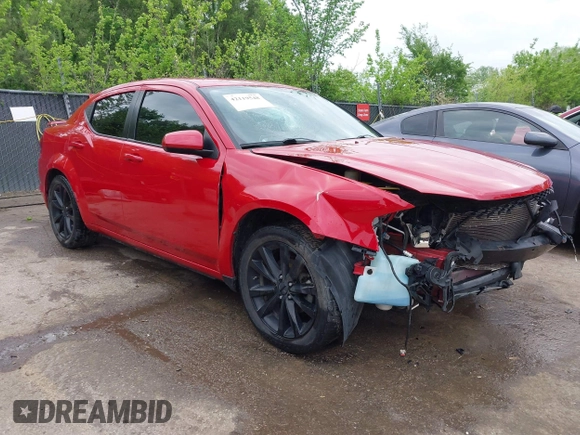 2013 Dodge Avenger SXT with VIN 1C3CDZCB6DN620092, listed as a IAAI auction lot 42119548 with 69,028 mi miles and . Bid and sale history available at DreamBid. Image 1.