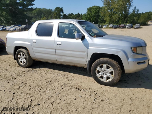 2007 Honda Ridgeline RTL w/Leather with VIN 2HJYK16567H522798, listed as a Copart auction lot 70420254 with 216,331 mi miles and Clean Title. Bid and sale history available at carsss.com. Image 4.