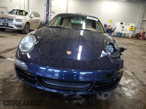 2006 Porsche 911 Carrera S with VIN WP0CB29956S766100, listed as a Copart auction lot 84339714 with 69,310 mi miles and Salvage Title. Bid and sale history available at carsss.com. Image 5.
