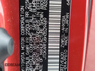 2017 Toyota Prius Two z VIN JTDKARFU6H3529449, wystawiony jako Copart lot #56141575 z przebiegiem 53 708 mil mil oraz Szkody całkowita. Historia ofert i sprzedaży dostępna na DreamBid. Obrazek 12.