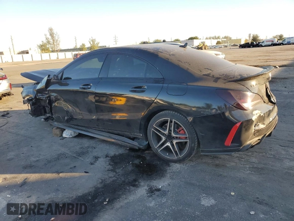 2014 Mercedes-Benz CLA 45 AMG z VIN WDDSJ5CB2EN085133, wystawiony jako Copart lot #83028194 z przebiegiem 111 892 mil mil oraz Szkoda całkowita • Salvage title. Historia ofert i sprzedaży dostępna na DreamBid. Obrazek 2.