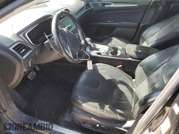 2014 Ford Fusion Titanium with VIN 3FA6P0K99ER196485, listed as a Copart auction lot 48334925 with 202,655 mi miles and Salvage Title. Bid and sale history available at carsss.com. Image 7.