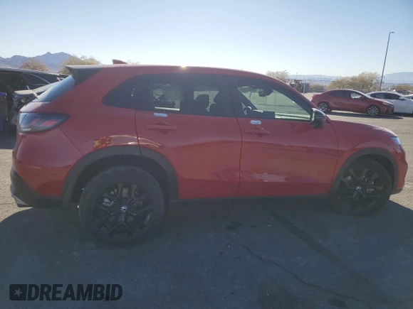 2024 Honda HR-V Sport with VIN 3CZRZ1H59RM708786, listed as a Copart auction lot 88551725 with 61,917 mi miles and Salvage Title. Bid and sale history available at carsss.com. Image 3.