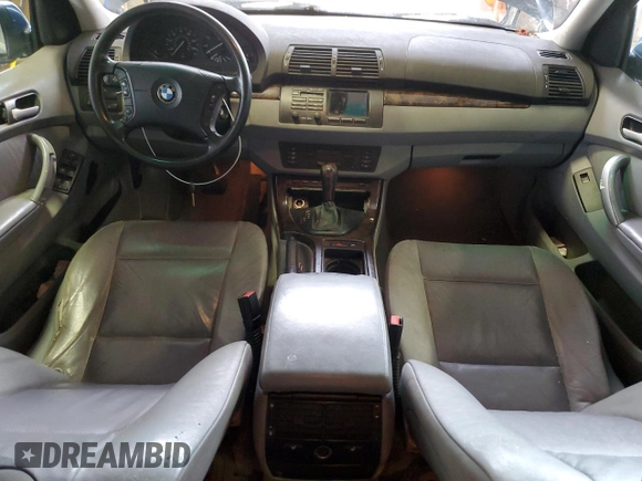 2001 BMW X5 4.4i with VIN WBAFB33531LH13715, listed as a Copart auction lot 67294944 with 194,044 mi miles and Clean Title. Bid and sale history available at carsss.com. Image 8.