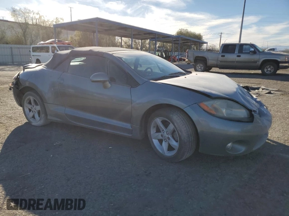 2007 Mitsubishi Eclipse GS with VIN 4A3AL25F27E024976, listed as a Copart auction lot 81960974 with 133,462 mi miles and Salvage Title. Bid and sale history available at carsss.com. Image 4.