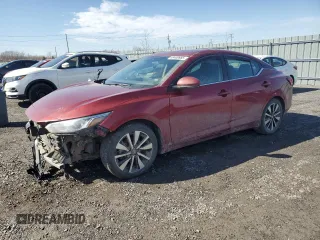 2023 Nissan Sentra SV with VIN 3N1AB8CV2PY227181, listed as a Copart auction lot 49400985 with 90,062 mi miles and Salvage Title. Bid and sale history available at carsss.com. Image 1.