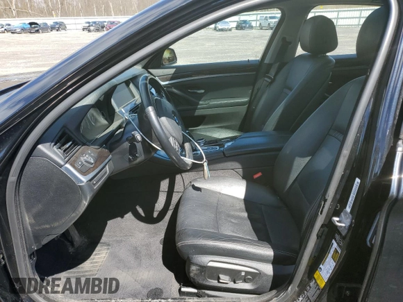 2014 BMW 5 Series 528i xDrive with VIN WBA5A7C59ED614738, listed as a Copart auction lot 53877125 with 151,190 mi miles and Salvage Title. Bid and sale history available at DreamBid. Image 7.