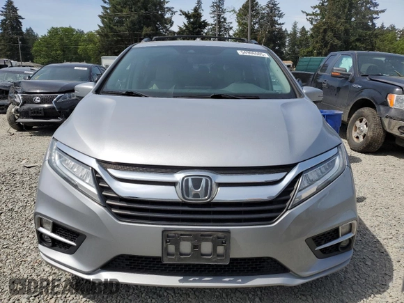 2018 Honda Odyssey Elite with VIN 5FNRL6H95JB076708, listed as a Copart auction lot 54906505 with 88,251 mi miles and Salvage title. Bid and sale history available at DreamBid. Image 5.