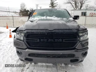 2021 Ram 1500 Big Horn with VIN 1C6SRFBT0MN827313, listed as a Copart auction lot 46111655 with 39,451 mi miles and Salvage Title. Bid and sale history available at carsss.com. Image 5.