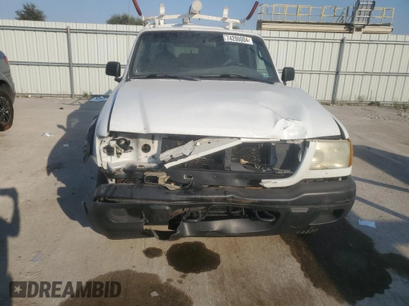 2003 Ford Ranger XL Fleet with VIN 1FTZR11E03TA35573, listed as a Copart auction lot 74200004 with 167,952 mi miles and Salvage Title. Bid and sale history available at carsss.com. Image 5.