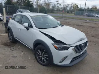2016 Mazda CX-3 Grand Touring with VIN JM1DKBD78G0126342, listed as a IAAI auction lot 40787762 with 48,530 mi miles. Bid and sale history available at carsss.com. Image 1.