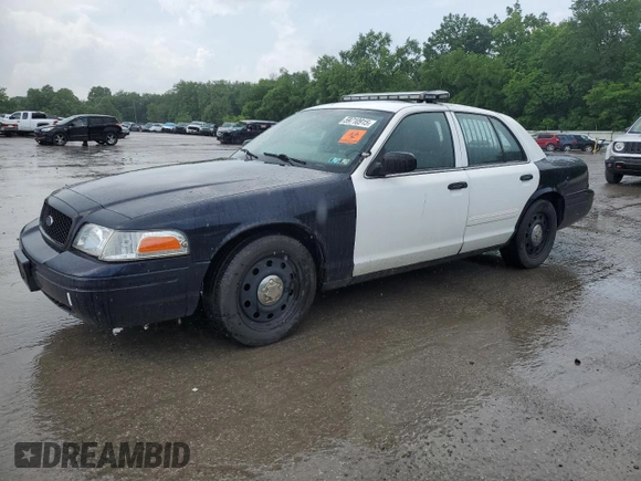 2011 Ford Police Interceptor with VIN 2FABP7BV8BX160188, listed as a Copart auction lot 59710915 with 142,316 mi miles and Salvage title. Bid and sale history available at DreamBid. Image 1.
