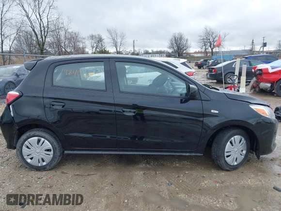 2024 Mitsubishi Mirage ES z VIN ML32AUHJ0RH001077, wystawiony jako IAAI lot #41719845 z przebiegiem 14 666 mil mil oraz . Historia ofert i sprzedaży dostępna na DreamBid. Obrazek 13.