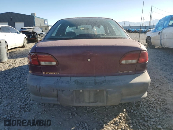 1996 Chevrolet Cavalier with VIN 1G1JC5241T7177847, listed as a Copart auction lot 41793995 with 133,002 mi miles and Clean Title. Bid and sale history available at carsss.com. Image 6.