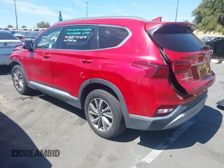 2019 Hyundai Santa Fe SEL with VIN 5NMS33AD7KH113627, listed as a IAAI auction lot 41857170 with 75,813 mi miles and . Bid and sale history available at DreamBid. Image 3.
