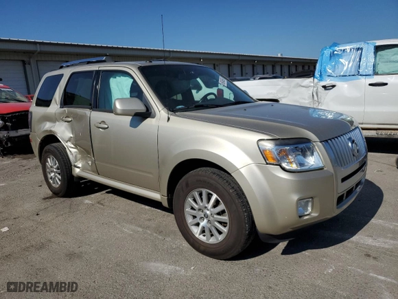 2010 Mercury Mariner Premier with VIN 4M2CN8H75AKJ15305, listed as a Copart auction lot 81300233 with 77,650 mi miles and Salvage Title. Bid and sale history available at carsss.com. Image 4.