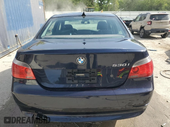 2004 BMW 5 Series 530i with VIN WBANA735X4B065254, listed as a Copart auction lot 57613795 with 201,959 mi miles and Non repairable. Bid and sale history available at DreamBid. Image 6.