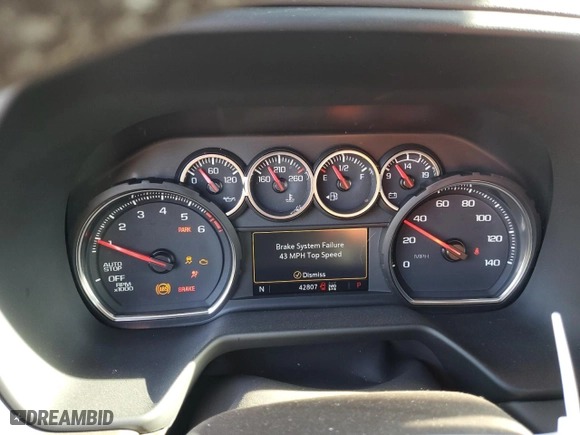 2021 Chevrolet Tahoe Z71 with VIN 1GNSKPKD8MR196810, listed as a Copart auction lot 83349244 with 42,807 mi miles and Salvage Title. Bid and sale history available at carsss.com. Image 9.