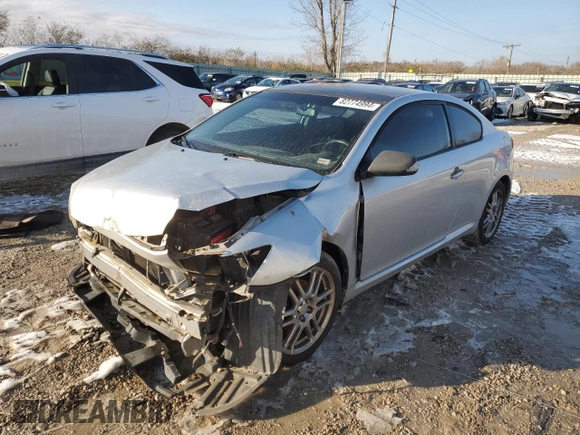 2007 Scion tC Spec with VIN JTKDE177270205026, listed as a Copart auction lot 82774994 with 0 mi miles and Salvage Title. Bid and sale history available at carsss.com. Image 1.
