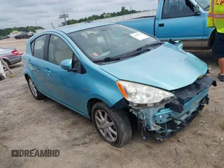 2012 Toyota Prius One with VIN JTDKDTB37C1009282, listed as a IAAI auction lot 42810916 with 184,974 mi miles and . Bid and sale history available at DreamBid. Image 1.