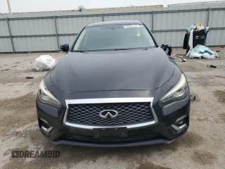 2018 Infiniti Q50 Luxe with VIN JN1EV7AP3JM357617, listed as a Copart auction lot 54531715 with 103,373 mi miles and Salvage title. Bid and sale history available at DreamBid. Image 5.
