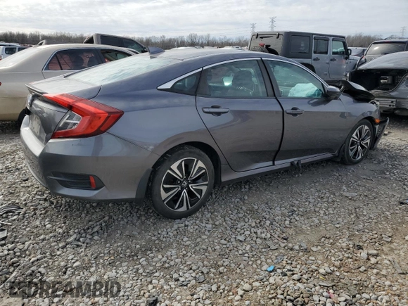 2016 Honda Civic EX-L with VIN 19XFC1F7XGE005221, listed as a Copart auction lot 45102294 with Not provided miles and Salvage title. Bid and sale history available at DreamBid. Image 3.