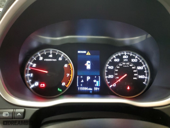 2020 Mitsubishi Eclipse Cross SE with VIN JA4AT5AA5LZ002580, listed as a Copart auction lot 81475404 with 115,594 mi miles and Salvage Title. Bid and sale history available at carsss.com. Image 9.