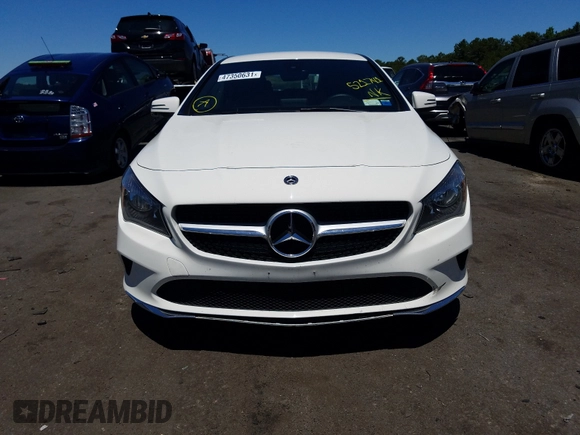 2018 Mercedes-Benz CLA with VIN WDDSJ4GB6JN521741, listed as a Copart auction lot 47350631 with 0 mi miles. Bid and sale history available at carsss.com. Image 9.