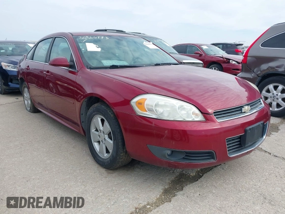 2010 Chevrolet Impala LT with VIN 2G1WB5EK2A1148032, listed as a IAAI auction lot 30866773 with 107,761 mi miles and . Bid and sale history available at DreamBid. Image 1.