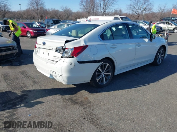 2017 Subaru Legacy Limited with VIN 4S3BNAN64H3018220, listed as a IAAI auction lot 41763482 with 119,508 mi miles. Bid and sale history available at carsss.com. Image 4.