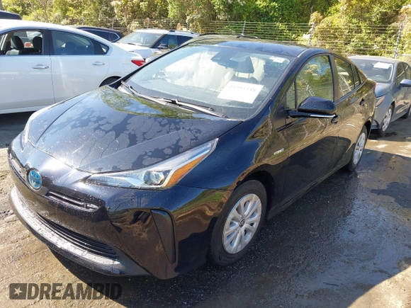 2022 Toyota Prius L Eco with VIN JTDKAMFU0N3176835, listed as a IAAI auction lot 41995548 with 47,945 mi miles and . Bid and sale history available at DreamBid. Image 2.