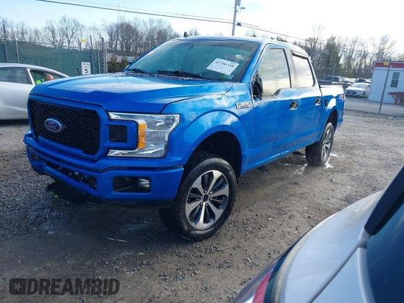 2020 Ford F-150 XL with VIN 1FTEW1E50LFB51775, listed as a IAAI auction lot 41706338 with 35,500 mi miles and . Bid and sale history available at DreamBid. Image 2.