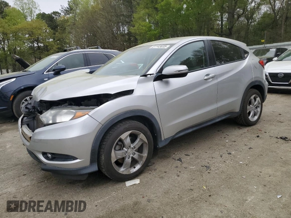 2016 Honda HR-V EX with VIN 3CZRU6H50GM765693, listed as a Copart auction lot 51143835 with 59,060 mi miles and Salvage Title. Bid and sale history available at DreamBid. Image 1.