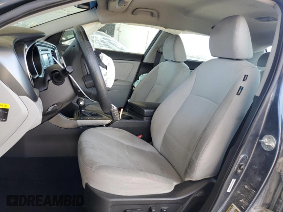 2015 Kia Optima LX with VIN KNAGM4A71F5546854, listed as a Copart auction lot 53023045 with 86,255 mi miles and Salvage Title. Bid and sale history available at carsss.com. Image 7.