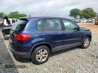 2013 Volkswagen Tiguan S with VIN WVGAV3AX6DW621714, listed as a Copart auction lot 54730565 with 121,257 mi miles and Salvage title. Bid and sale history available at DreamBid. Image 3.